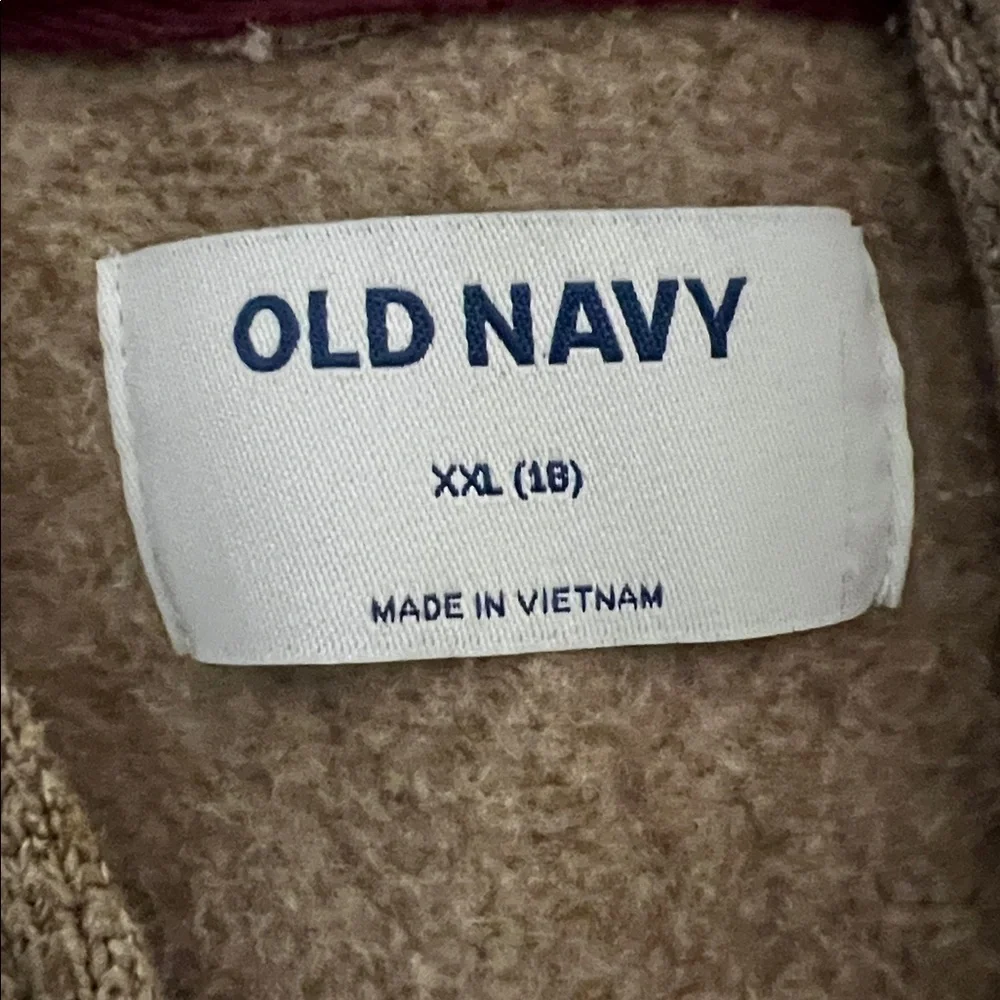 Old Navy Boys XXL Shawl Collar Knit Pullover